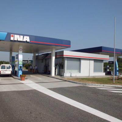 GEODETSKI RADOVI NA REKONSTRUKCIJI BENZINSKE POSTAJE STARO PETROVO SELO – INA (2014)